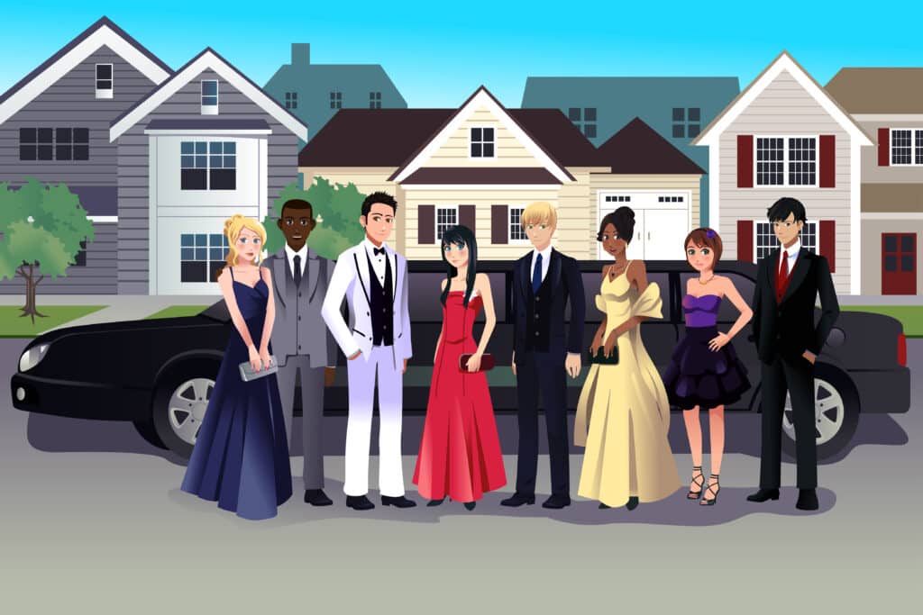prom limousines ma